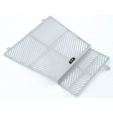 R&G Racing Stainless Steel Radiator & Oil Cooler Guard for Aprilia Caponord 1200 '13-'20 R&G Racing Stainless Steel Radiator & Oil Cooler Guard for Aprilia Caponord 1200 '13-'20